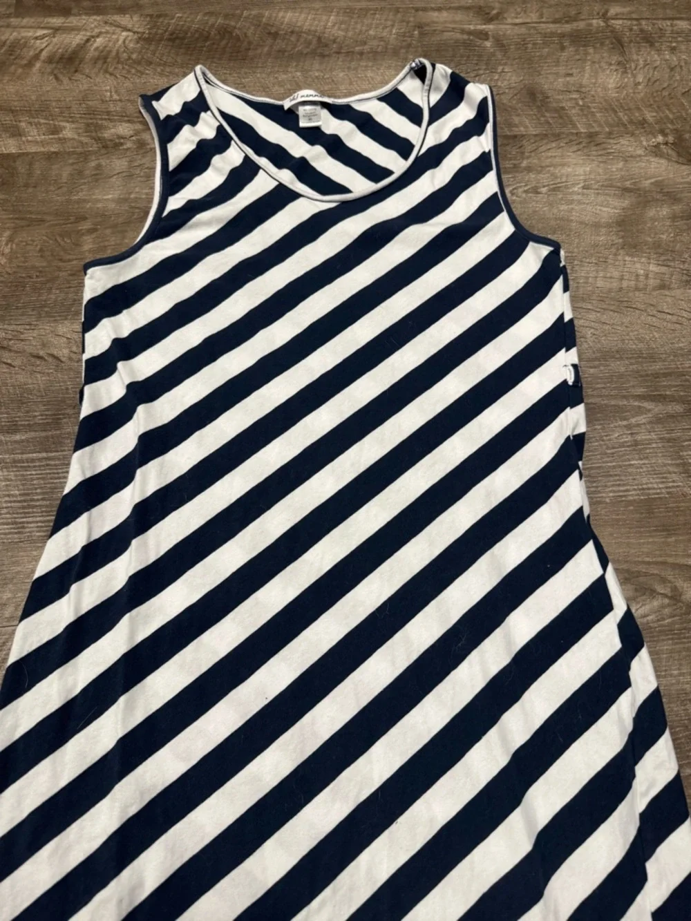 Oh! Mama Maternity Striped Maxi Dress Size XL